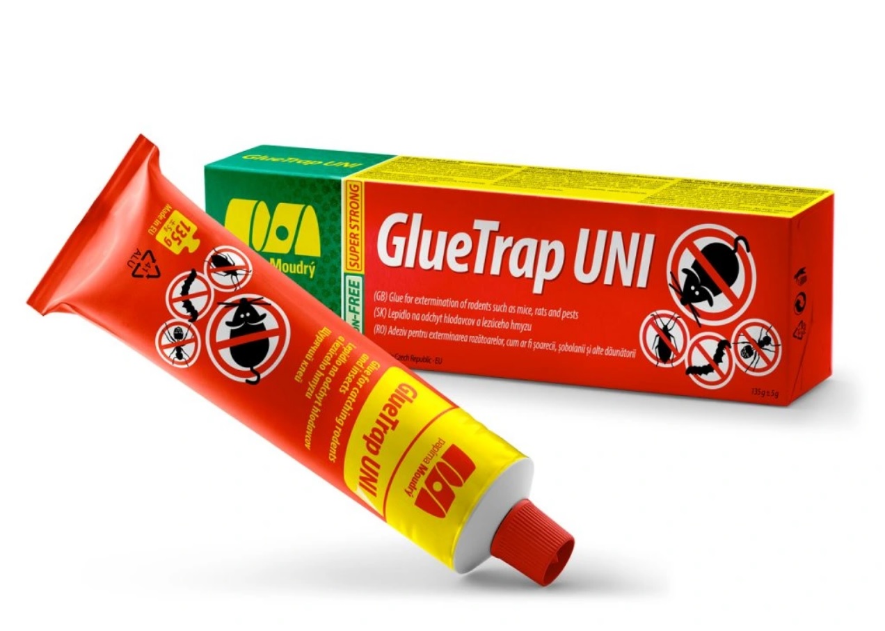 Jedinečné lepidlo na lezúci hmyz